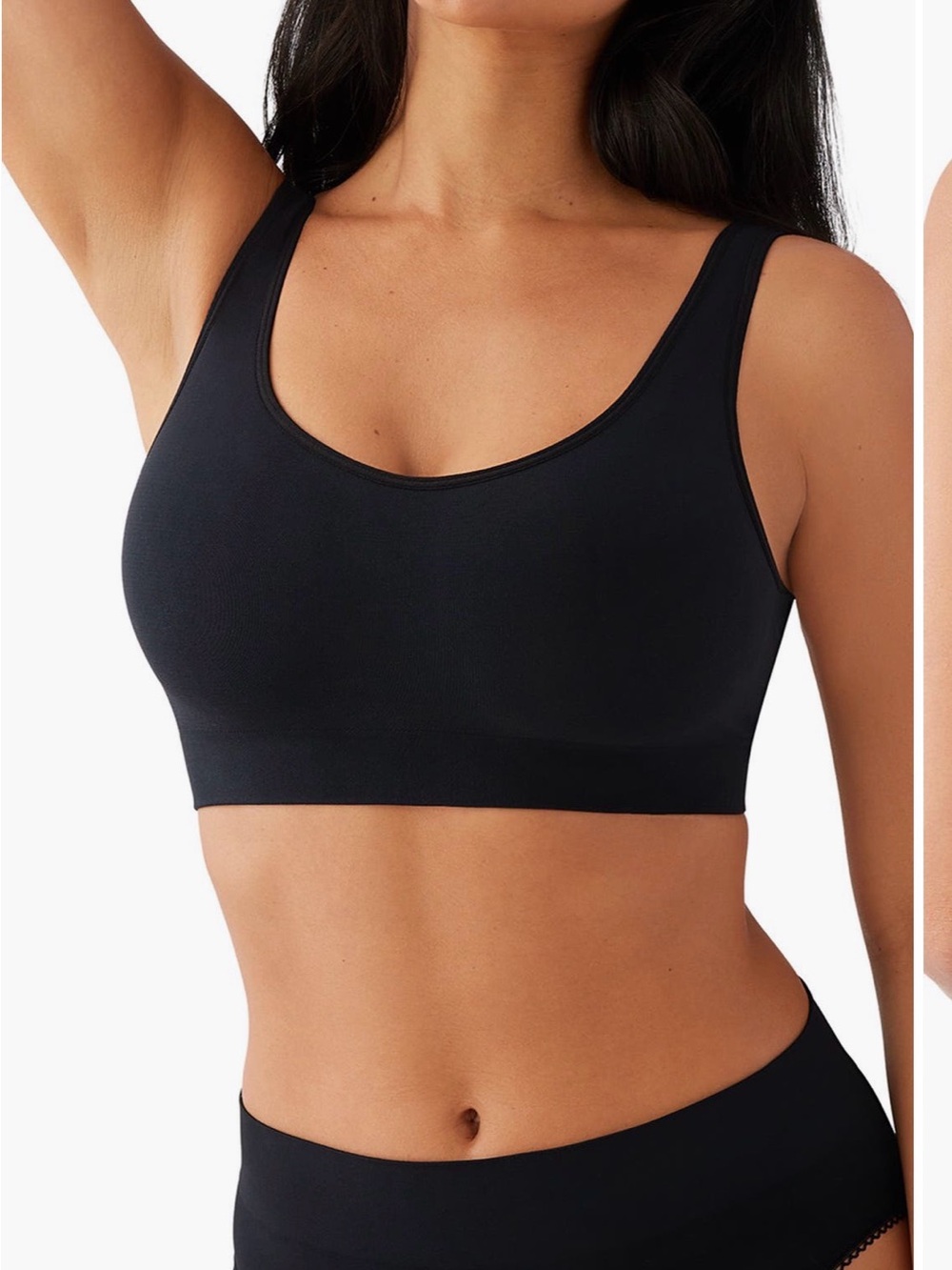 NEW Wacoal Size Large Feeling Flexible full bust bralette $44 MSRP  #